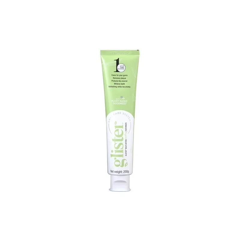 NEW GLISTER Multi-Action White Tea Toothpaste - 200g