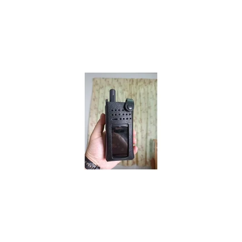 Walkie talkie pouch HIGH QUALITY Pack Storage Accessories Set Bag Case Holder Leather Gear Two way radio TALKPOD