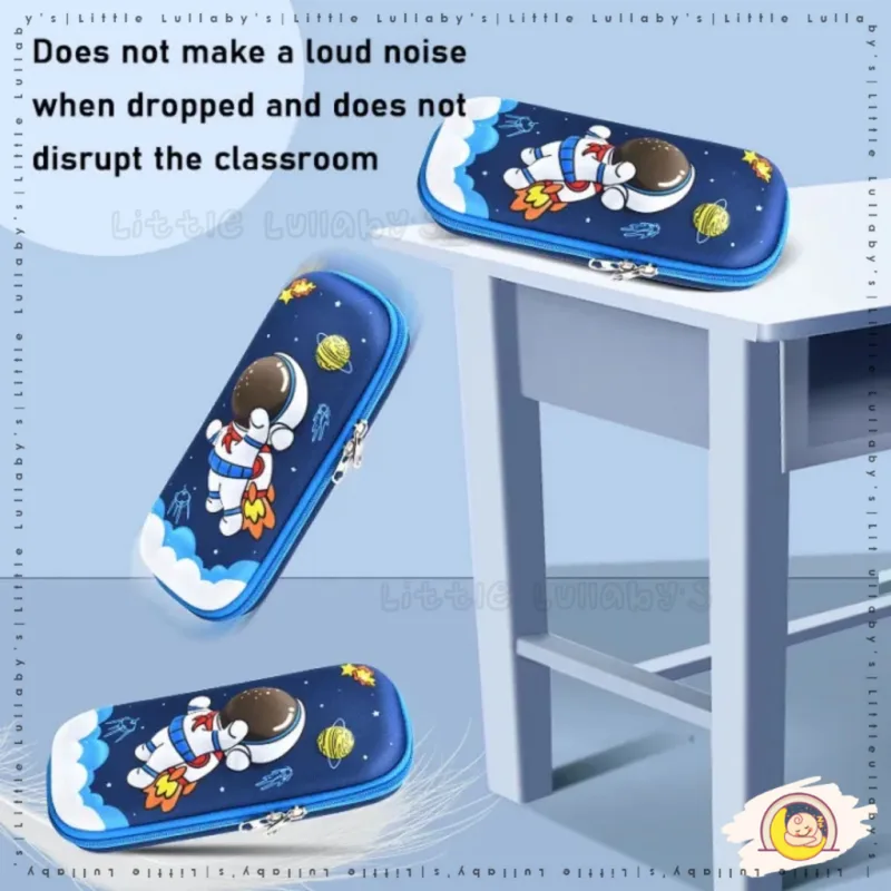 3D Cartoon Pencil Case Beg Pensel Creative Pen Bag Stationery Bag Pencil Pen Case thumbnail 5