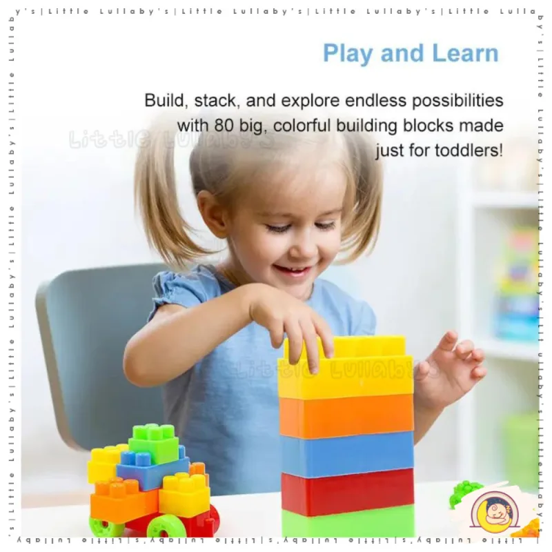 Building Blocks Educational Toys Baby Creative Blok Mainan Kanak Budak Belajar thumbnail 5