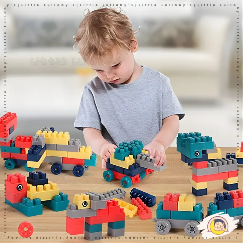 Building Blocks Educational Toys Baby Creative Blok Mainan Kanak Budak Belajar thumbnail 2