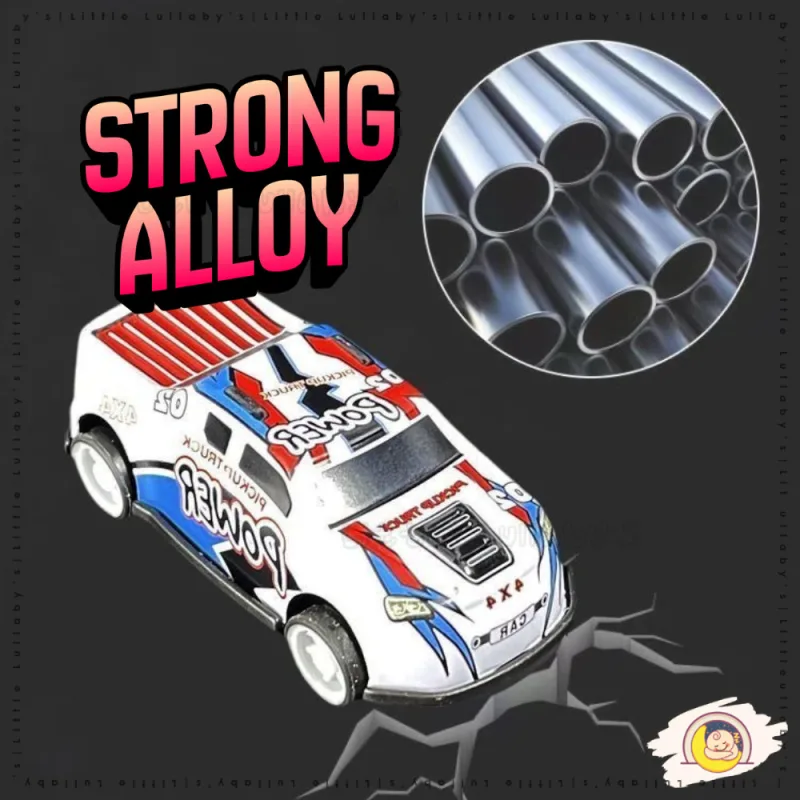 Metal Alloy Car Toy Set Mainan Kereta Besi Mini Diecast Racing Vehicles Gift for Boys thumbnail 3