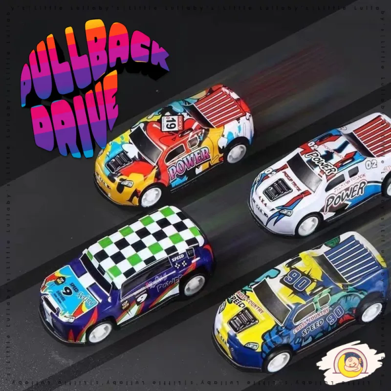 Metal Alloy Car Toy Set Mainan Kereta Besi Mini Diecast Racing Vehicles Gift for Boys thumbnail 5