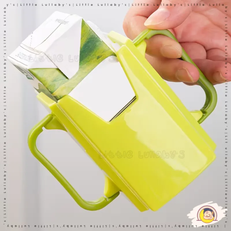Adjustable Anti Squeeze Milk Box Holder Bekas Kotak Susu Elak Tumpah Baby Toddler Cup Holder thumbnail 4