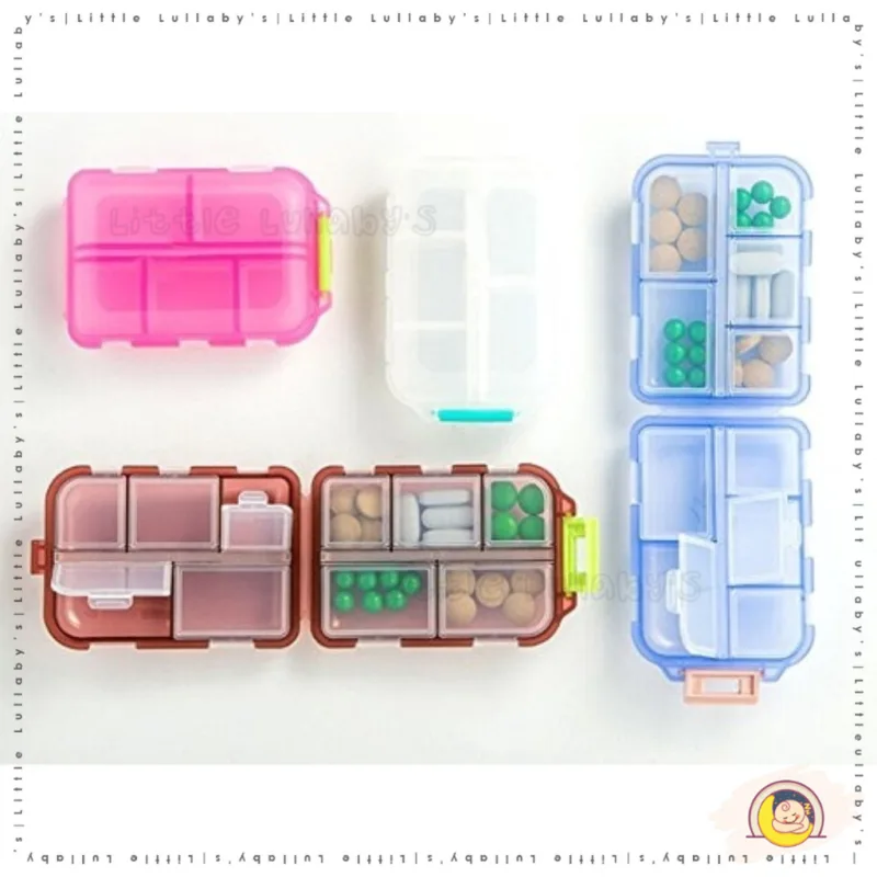 Multi-Functional Medicine Pill Box Portable Storage Box Organizer Tablet Storage Supplement Container thumbnail 2