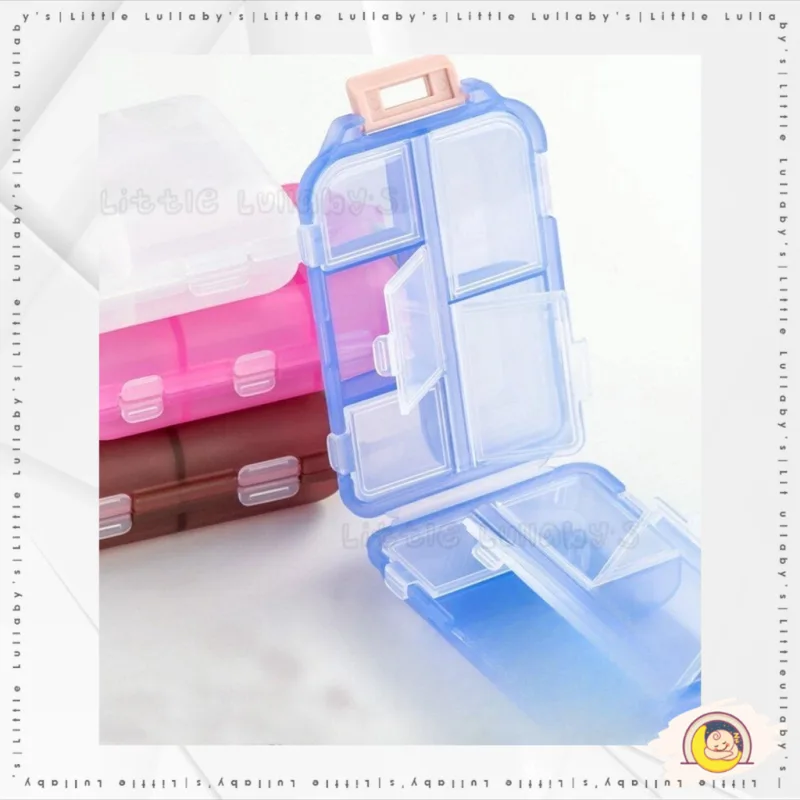 Multi-Functional Medicine Pill Box Portable Storage Box Organizer Tablet Storage Supplement Container thumbnail 3
