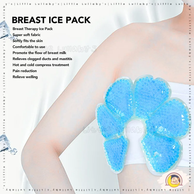 Breast Therapy Thermal Pads Gel Kompres Payudara Hot & Cold Use Breastfeeding Support thumbnail 4