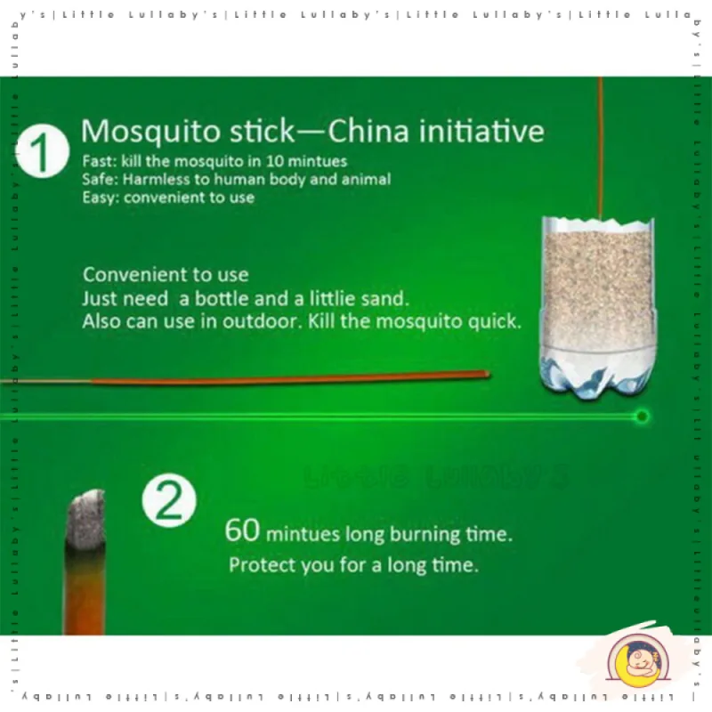 Mosquito Stick Ubat Nyamuk Lidi Nyamuk Mosquito Repellent Mosquito Incense thumbnail 5
