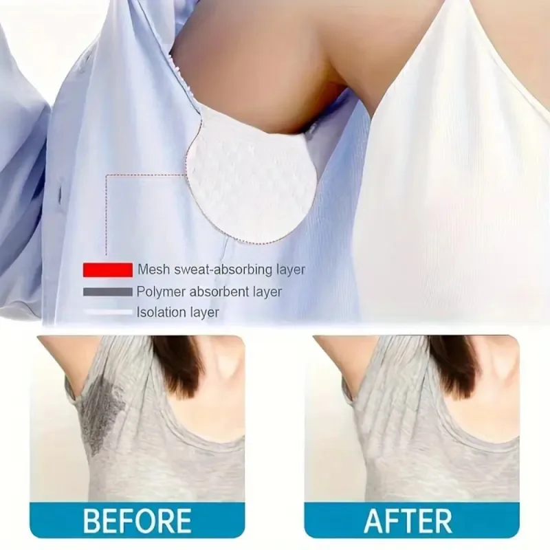 【10PCS】Armpit Sweat Pad Ketiak Underarm Sweat Breathable Deodorant Disposable thumbnail 3
