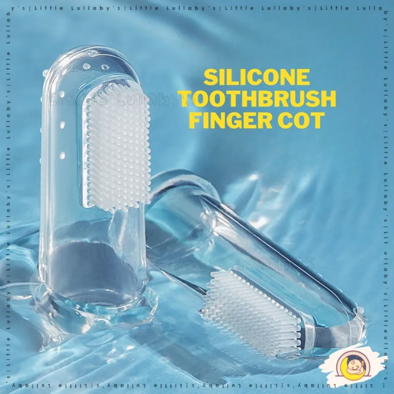Berus Gigi Jari Silikon Silicone Finger Toothbrush Baby Milk Teeth Oral Cleaning thumbnail 2