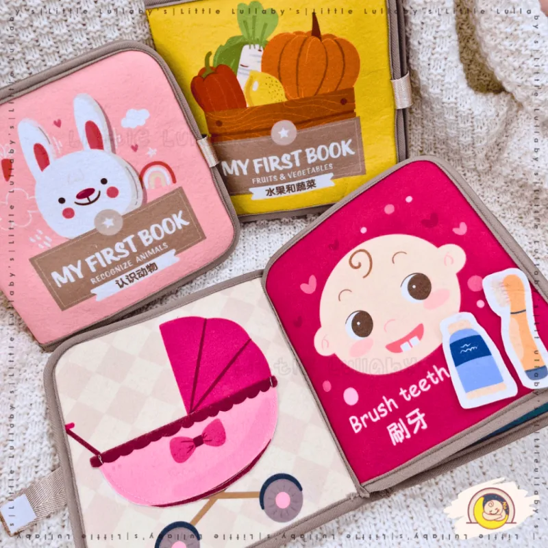 Baby Quiet Book Buku Senyap Cognitive Early Education Educational Pendidikan Awal thumbnail 2