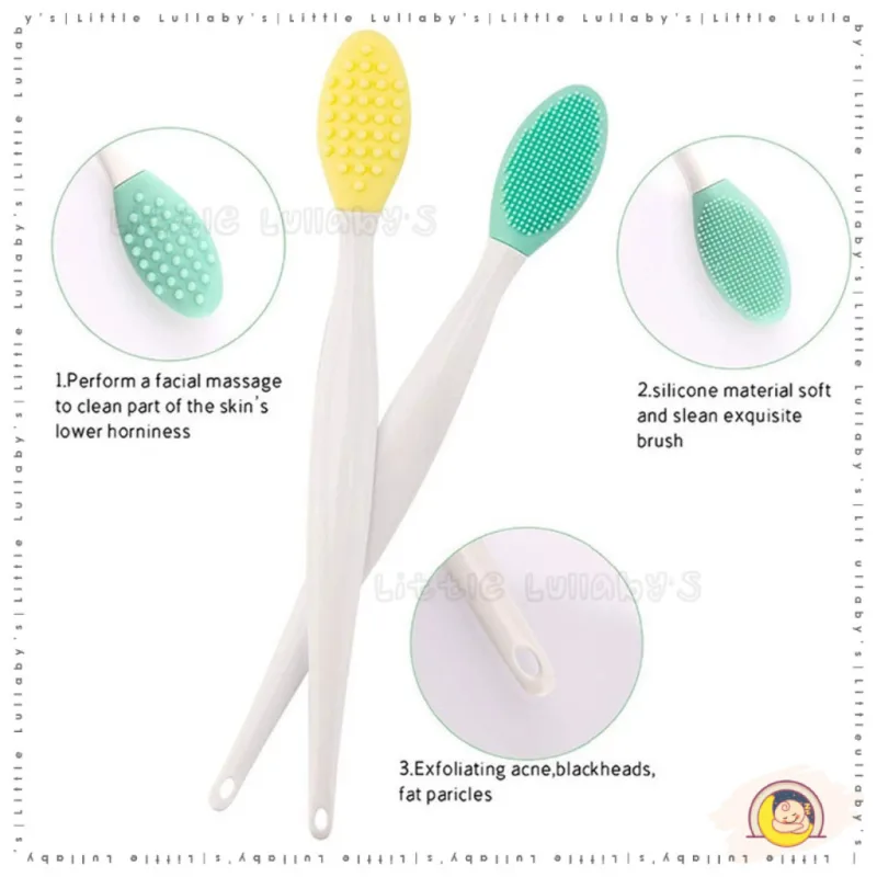 Silicone Nose Brush Soft Bristle Acne Cleanser Exfoliating Dead Skin Washing Acne Remover Nose Hand Brush thumbnail 5