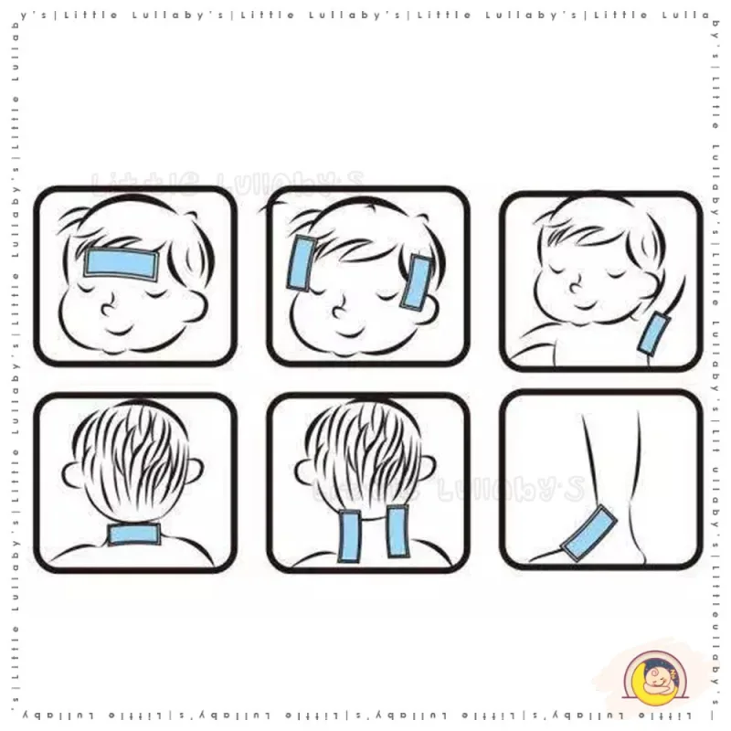 [2 PCS] Cooling Gel Patches Migraine Fever Patch Plaster Headache Pad Baby Adult Kid Ice Tampalan Gel Penyejuk thumbnail 3