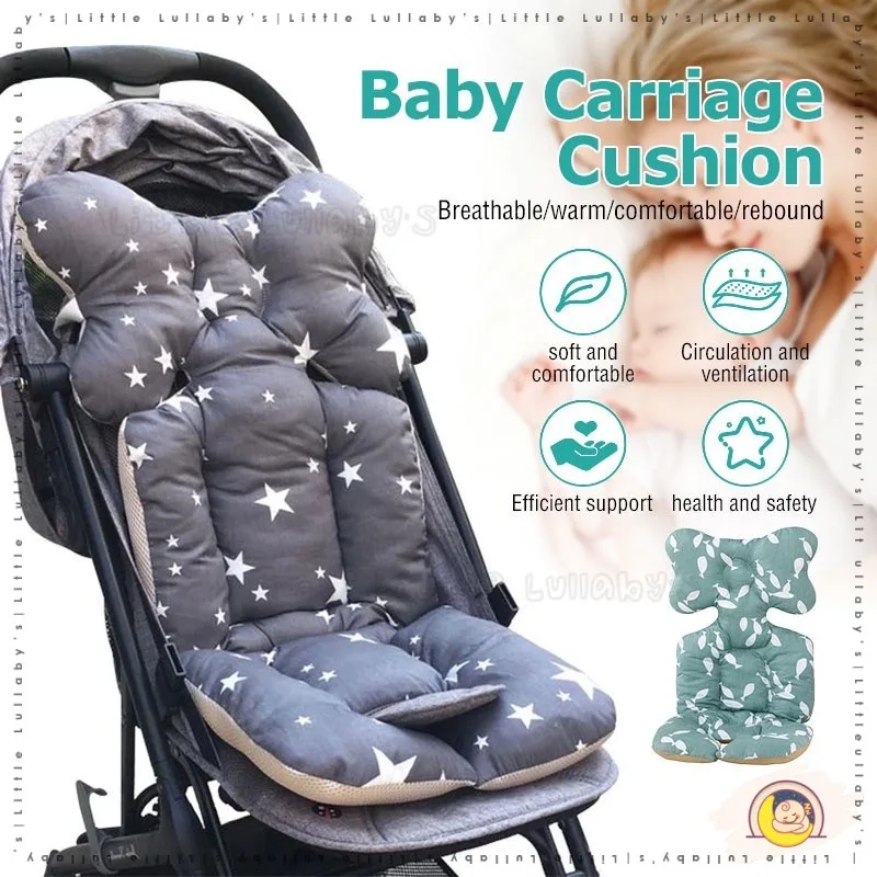 Baby Stroller Cushion Thick Korea Travel Pelapik Kusyen Stroller Kereta Tolak