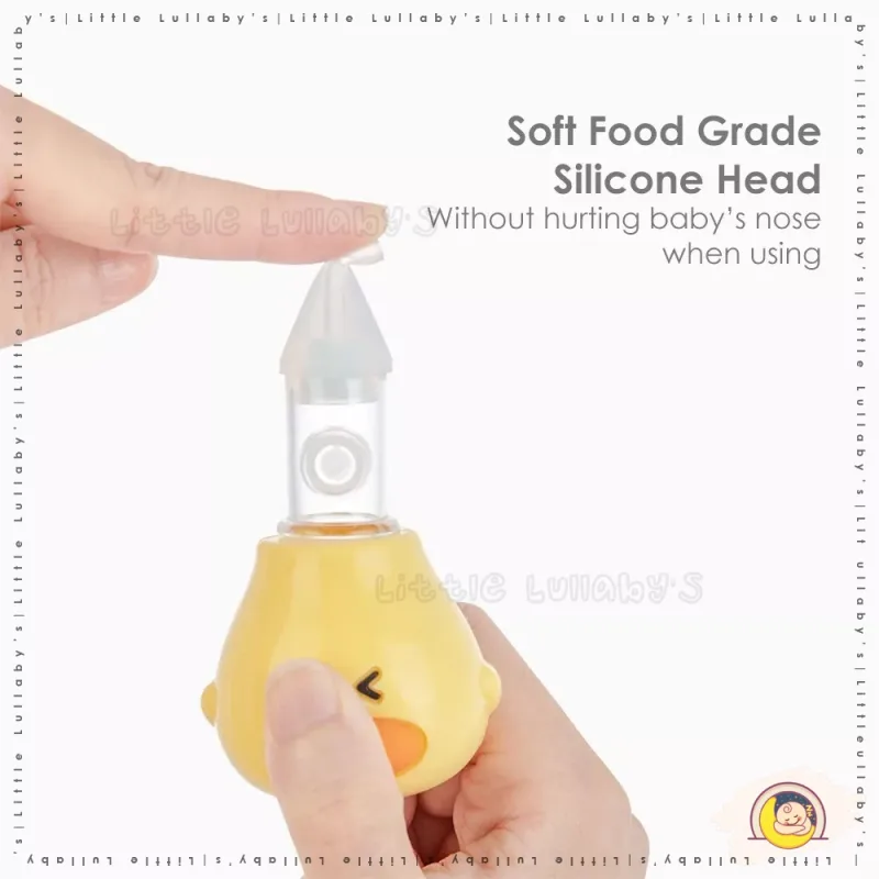 Baby Nasal Aspirator Infant Suction Device Nose Cleaner Tool Health Care Manual Silicone Penyedut Hidung thumbnail 5