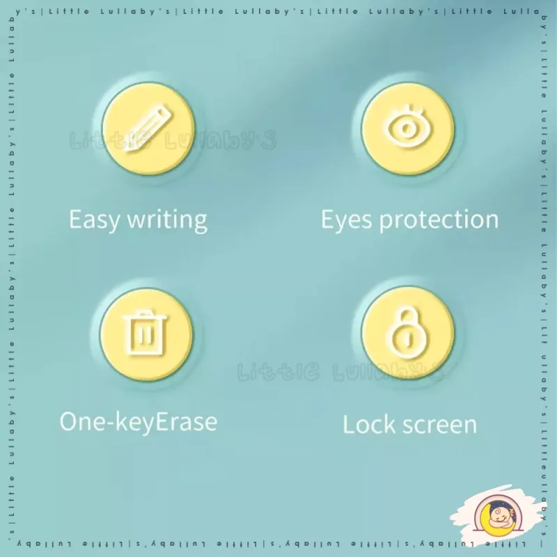 8.5" Kids Education LCD Writing Tablet Pad Children Drawing Board Tablet Menulis LCD Pendidikan thumbnail 4