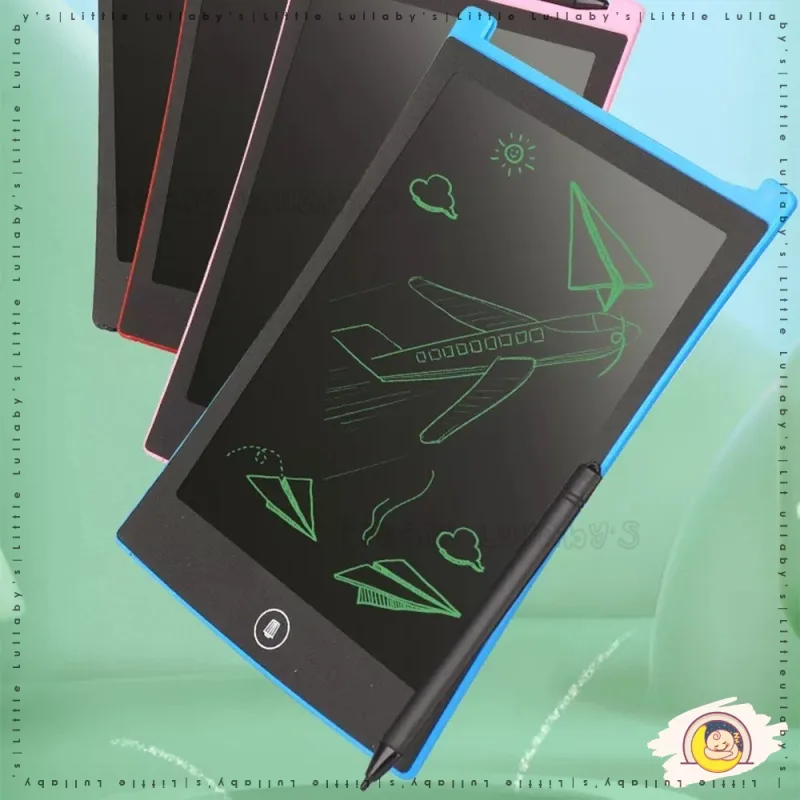 8.5" Kids Education LCD Writing Tablet Pad Children Drawing Board Tablet Menulis LCD Pendidikan