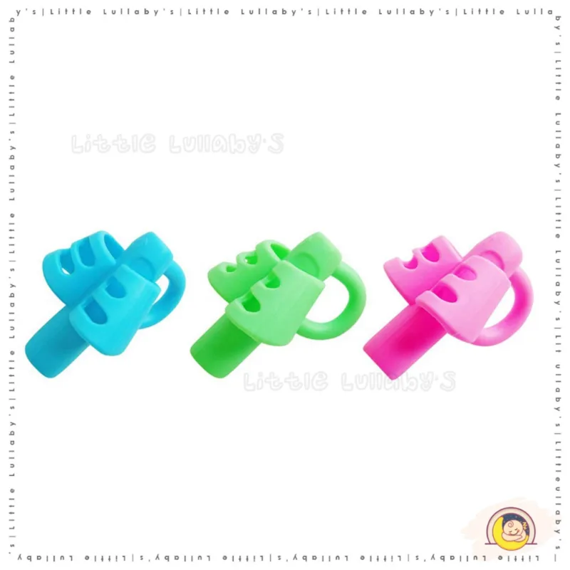3 Fingers Pencil Grip Holder Pemegang Pensel Kanak Kid Writing Posture Correction thumbnail 4