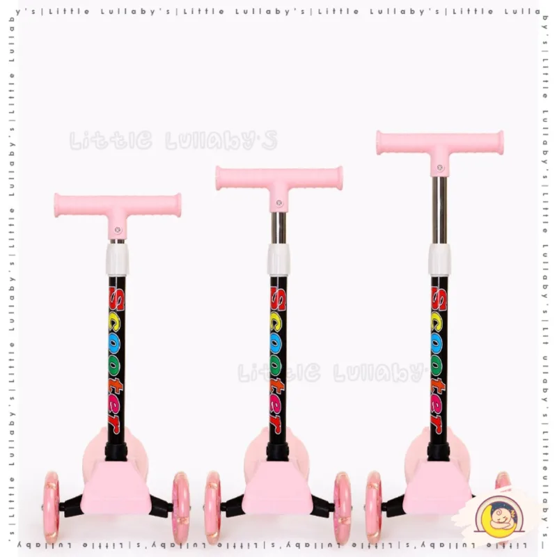 Children Scooter Basikal Budak Skuter Mainan Budak Perempuan Mainan Budak Lelaki Gift Set thumbnail 3