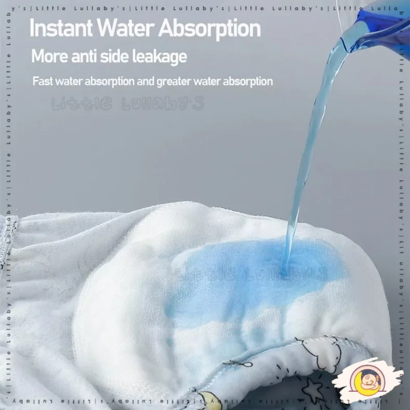 Baby Potty Training Pant Seluar Kencing Kids Underwear Potty Pant Diaper Cotton Lampin thumbnail 5