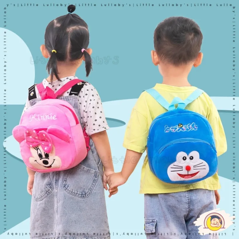 Kids Cute Backpack Cartoon Fashion Accessories School Kindergarden Beg Mini Bag Budak Comel thumbnail 3