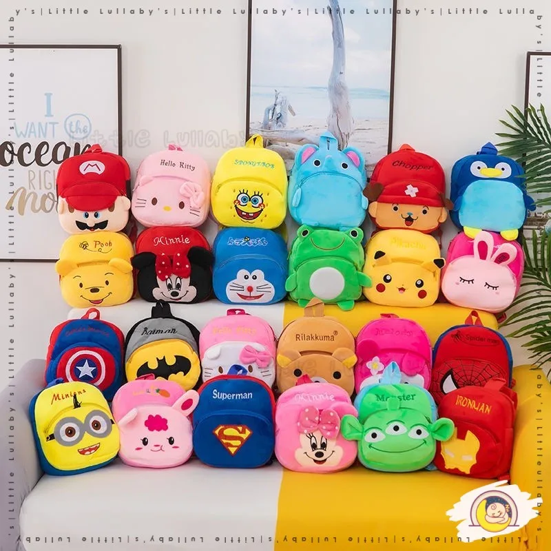 Kids Cute Backpack Cartoon Fashion Accessories School Kindergarden Beg Mini Bag Budak Comel thumbnail 2