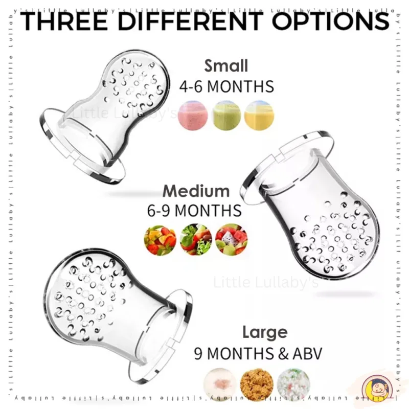 [CLEAR STOCK] Baby Feeder Pacifier Nipple Silicone Vegetables Fruits Feeding Teether Puting Makanan Buah Sayur thumbnail 4