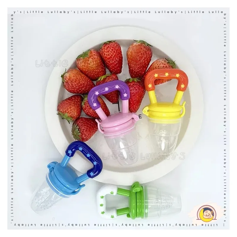 [CLEAR STOCK] Baby Feeder Pacifier Nipple Silicone Vegetables Fruits Feeding Teether Puting Makanan Buah Sayur