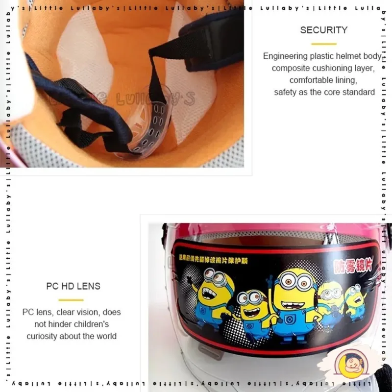 Kids Helmet Topi Keledar Kanak Motorcycle Safety Children Child Protector Kanak Motosikal thumbnail 4