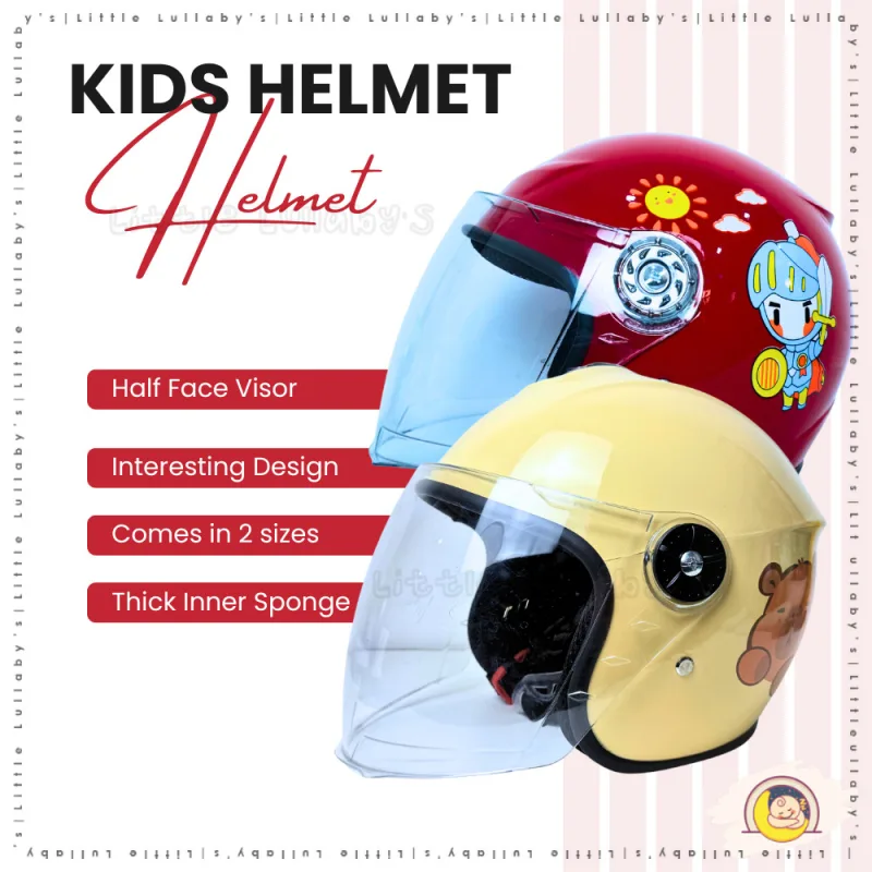 Kids Helmet Topi Keledar Kanak Motorcycle Safety Children Child Protector Kanak Motosikal thumbnail 2