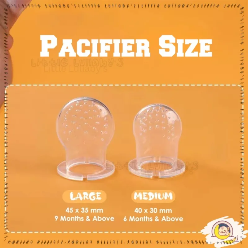 Baby Feeder Pacifier Nipple Vegetables Fruits Feeding Teether Puting Makanan Buah Sayur thumbnail 4