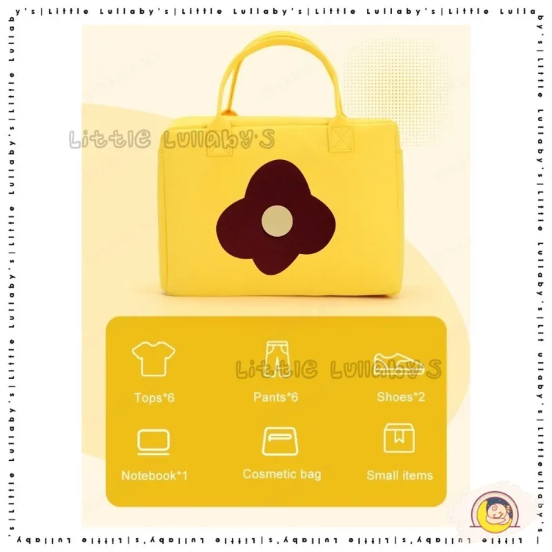 Travel Bag Felt Bag Large Capacity Children Duffel Felt Handbag Beg Besar Kartun Melancong thumbnail 3