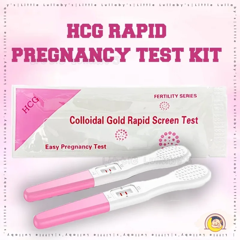 HCG Rapid Pregnancy Screen Test Pen Stick Kit Uji Kesuburan Ujian Kehamilan thumbnail 2