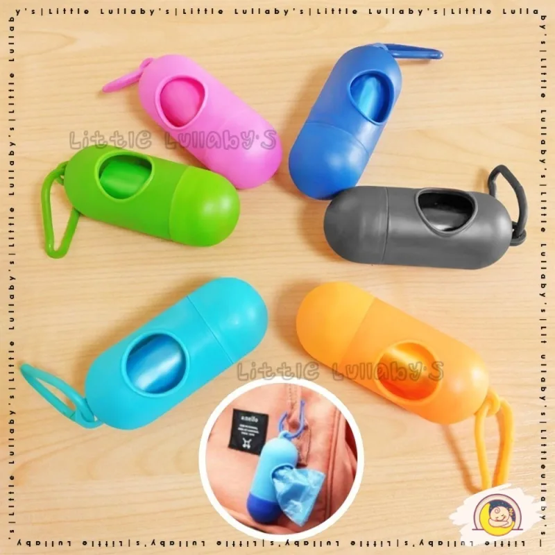 Capsule Rubbish Bag Beg Sampah Kapsul Disposable Dispenser Refill Garbage Diaper Bag Plastic thumbnail 2