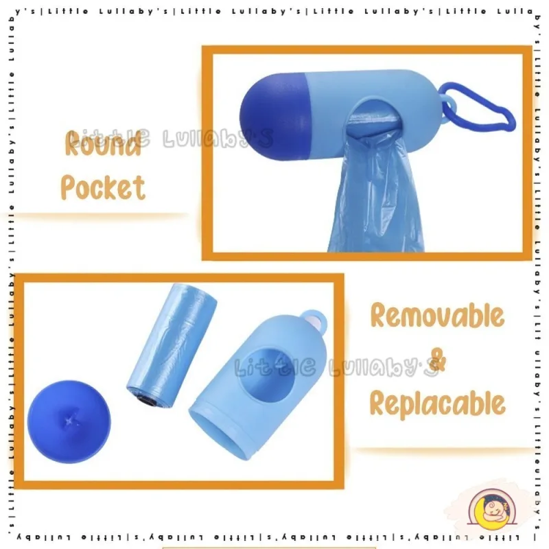 Capsule Rubbish Bag Beg Sampah Kapsul Disposable Dispenser Refill Garbage Diaper Bag Plastic thumbnail 3