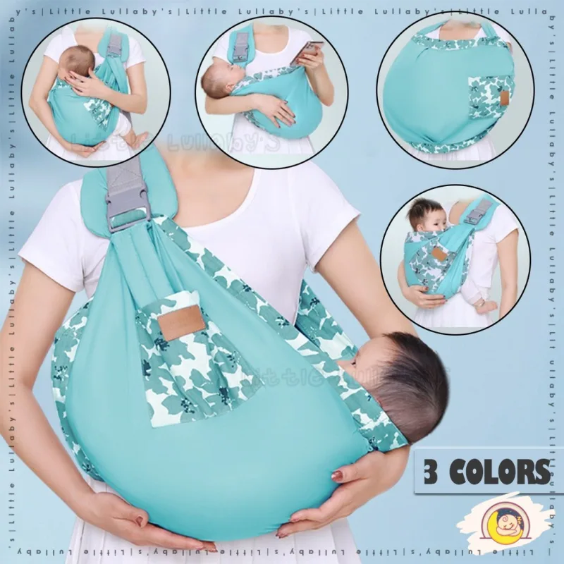 Newborn Baby Sling Carrier Ergonomic Infant Maternity Mummy Cradle Cotton Kain Dukung