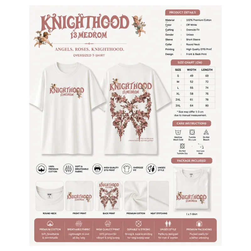 Knighthood Oversized T-Shirt