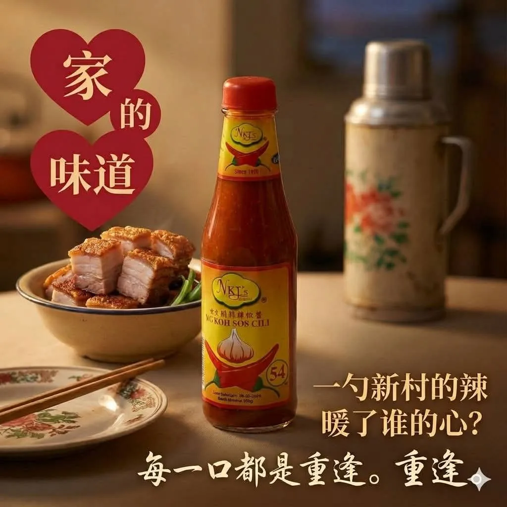 NKJ Kampung Koh Garlic Chilli Sauce thumbnail 3