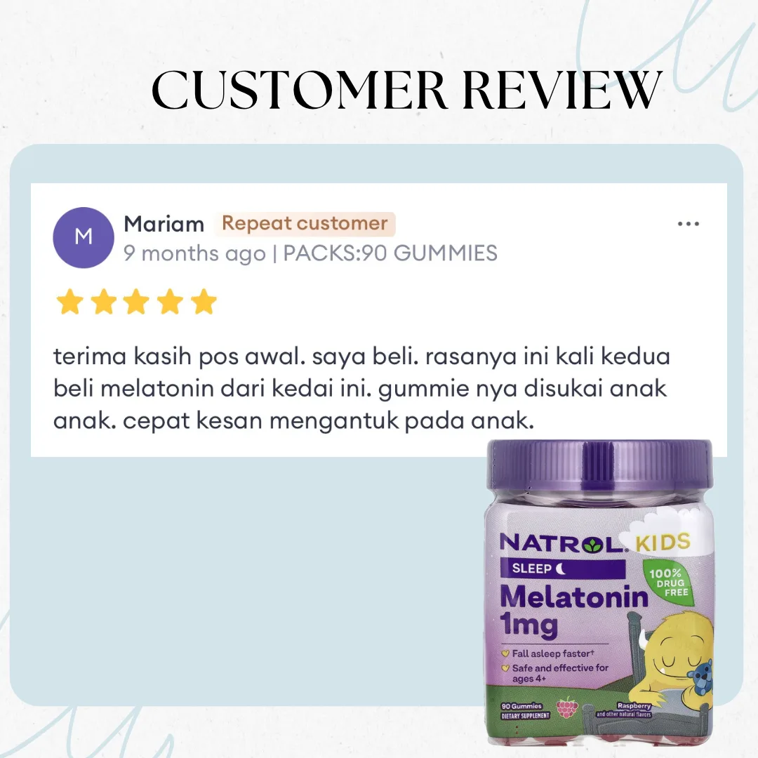 [ORIGINAL CERTIFIED] KIDS gummies rest good, kanak rehat gummies 100%小孩睡眠软糖 60S thumbnail 4