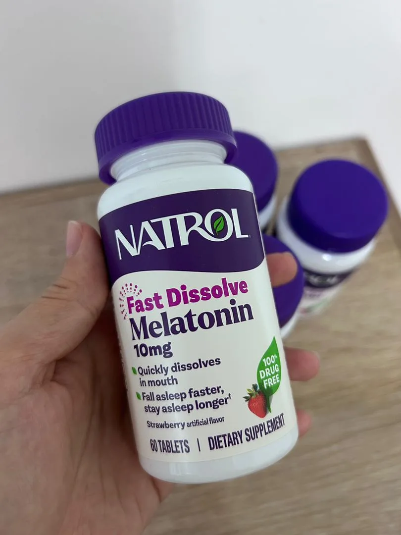 Natrol, Melatonin, Fast Dissolve, Strawberry thumbnail 5