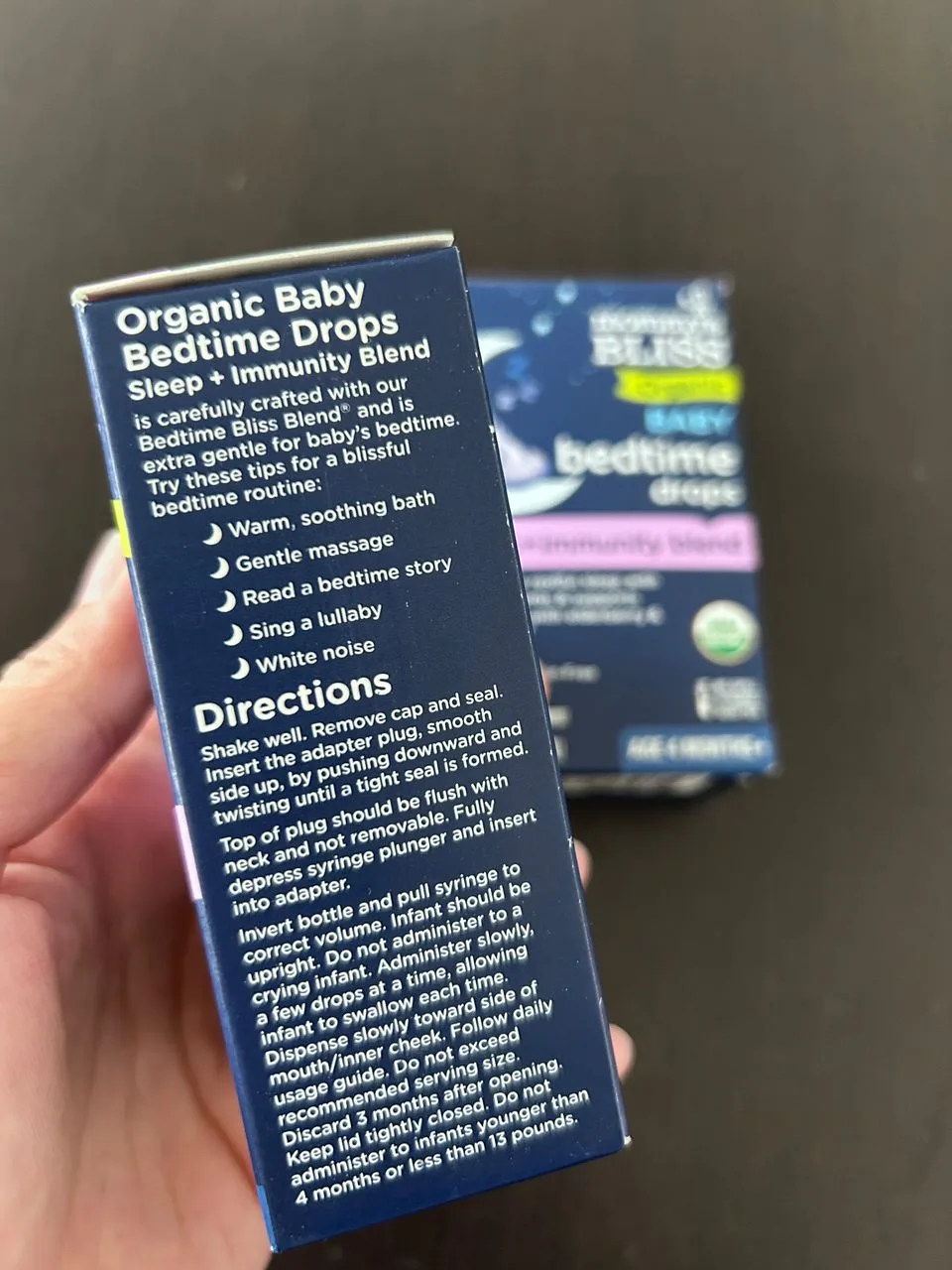 Mommy's Bliss, Organic Baby Bedtime Drops, Age 4 Months+, 2 oz (60 ml) thumbnail 3