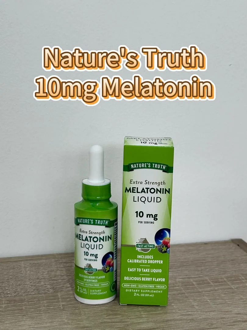 Nature's Truth, Liquid Melatonin, Delicious Berry, 2 fl oz (59 ml)