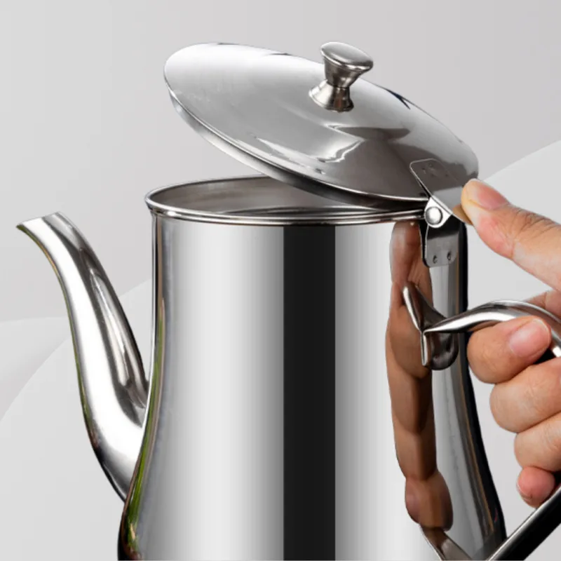 YU Online - Teko Penapis Minyak / Oil Filter pot with Spout / Oil Strainer Teapot / Oil Container Pot / bekas minyak thumbnail 4