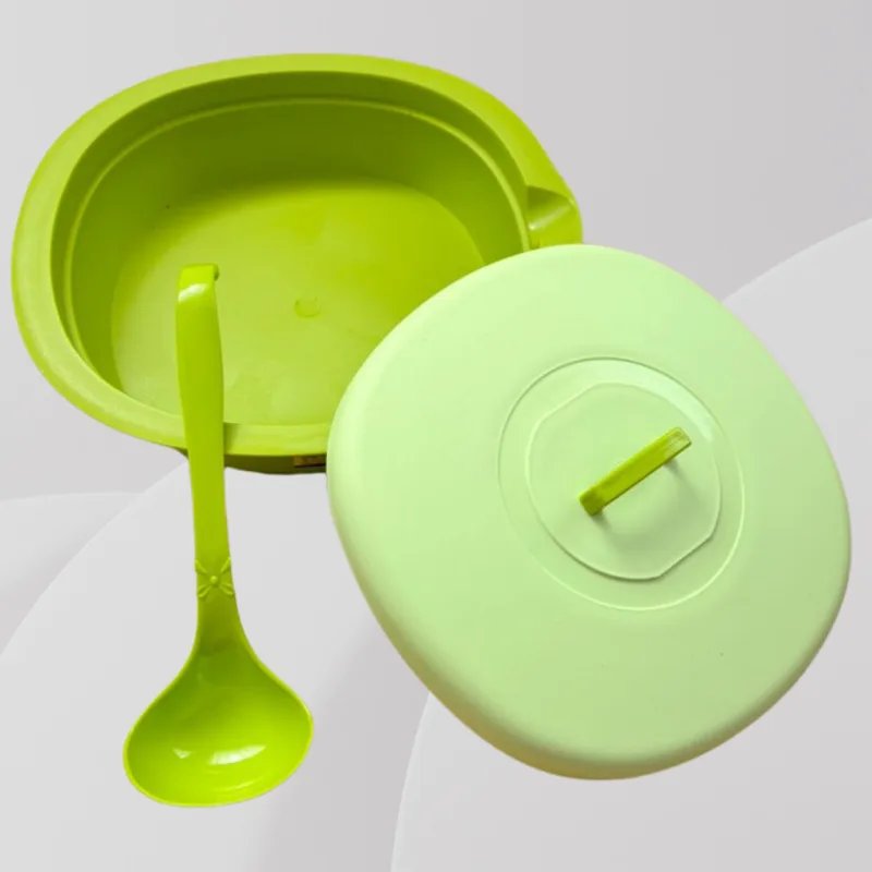 YU online - Bekas Makanan Hidangan / Food Tray With Cover 1.0L 1.5L 1.8L 2.5L random color / Bekas lauk / food container thumbnail 3