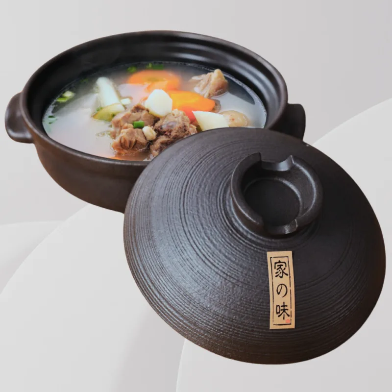 YU Premium - Periuk Tanah Liat Besi tahan suhu 1300℃ / Iron Clay Pot Heat Resistant 1300℃ / Casserole cookware thumbnail 3