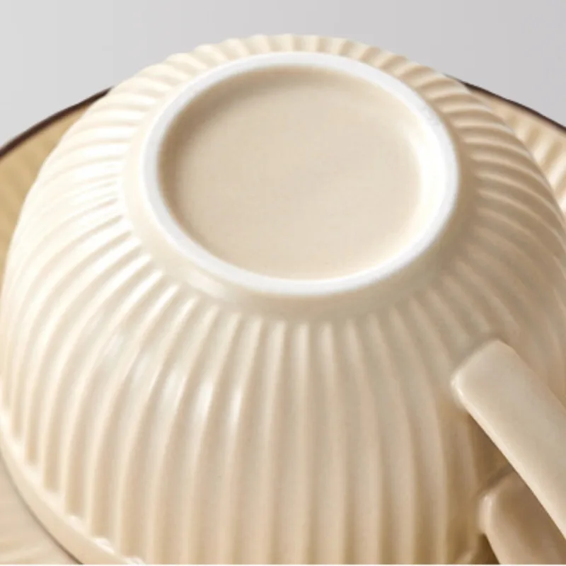 YU Online - Cawan kopi dan piring gaya Eropah / European Thick Coffee cup with saucer thumbnail 5
