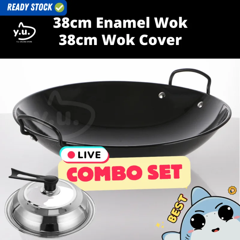 (Free Gift) Kuali hitam 32 to 43combo set