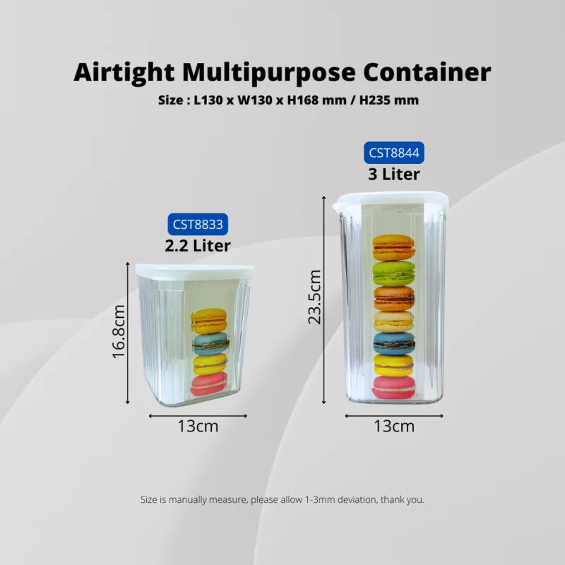 YU Online - Bekas Roti Kedap Udara / Airtight Container / Multipurpose Food Container / Canister / Bread Storage thumbnail 4