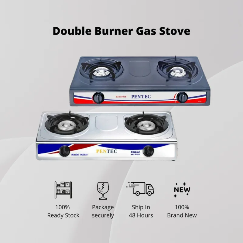 YU Online - Pentec Dapur Gas Dua Pembakar / Double Burner Gas Stove thumbnail 2