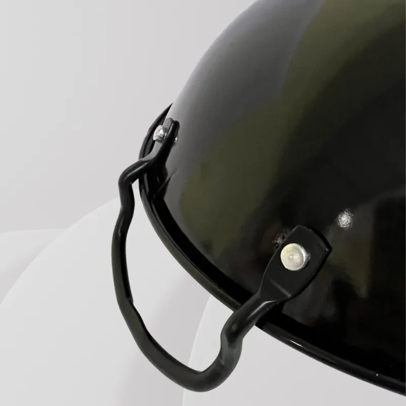 YU Online - Enamel Kuali Hitam Tak Melekat / Black Enamel Wok / Iron Wok / Kuali Tahan karat / Kuali Hitam / Kuali Besi thumbnail 5